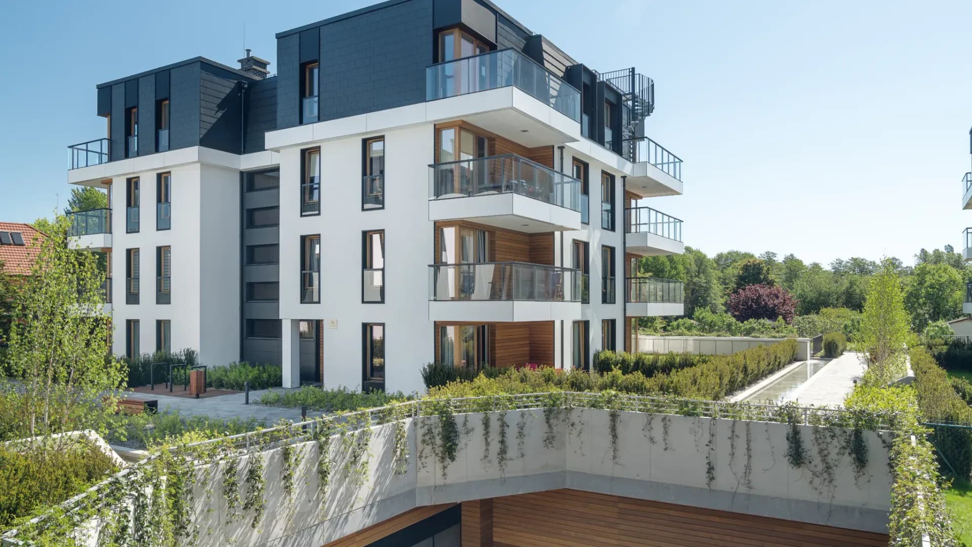 Architektura - Bursztynowa Apartamenty w Jelitkowie