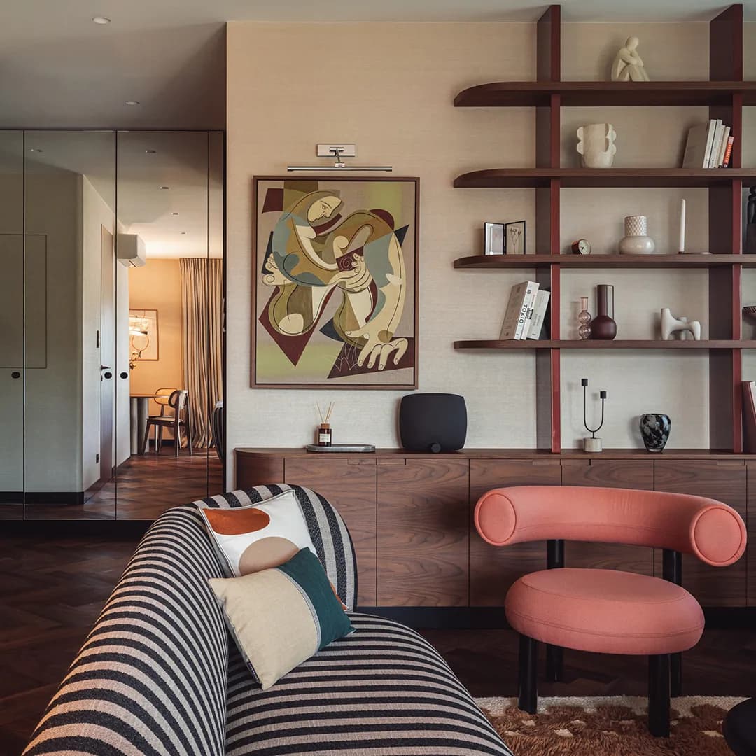 Wnętrze apartamentu Opacka